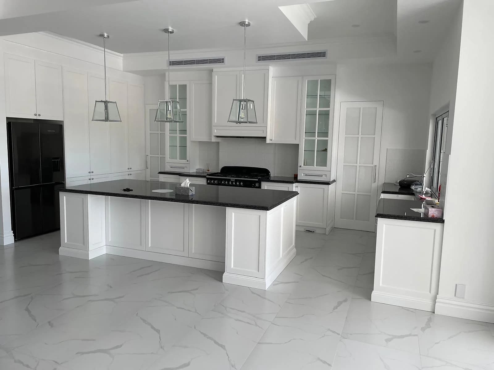 Custom kitchen cabinetry and surfaces from the H&R Kitchens portfolio