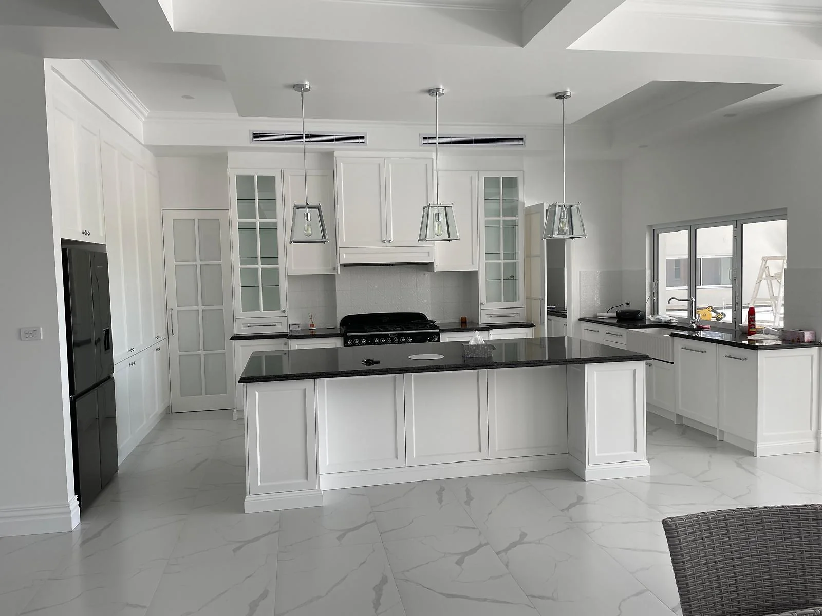 Custom built-in joinery and storage by H&R Kitchens