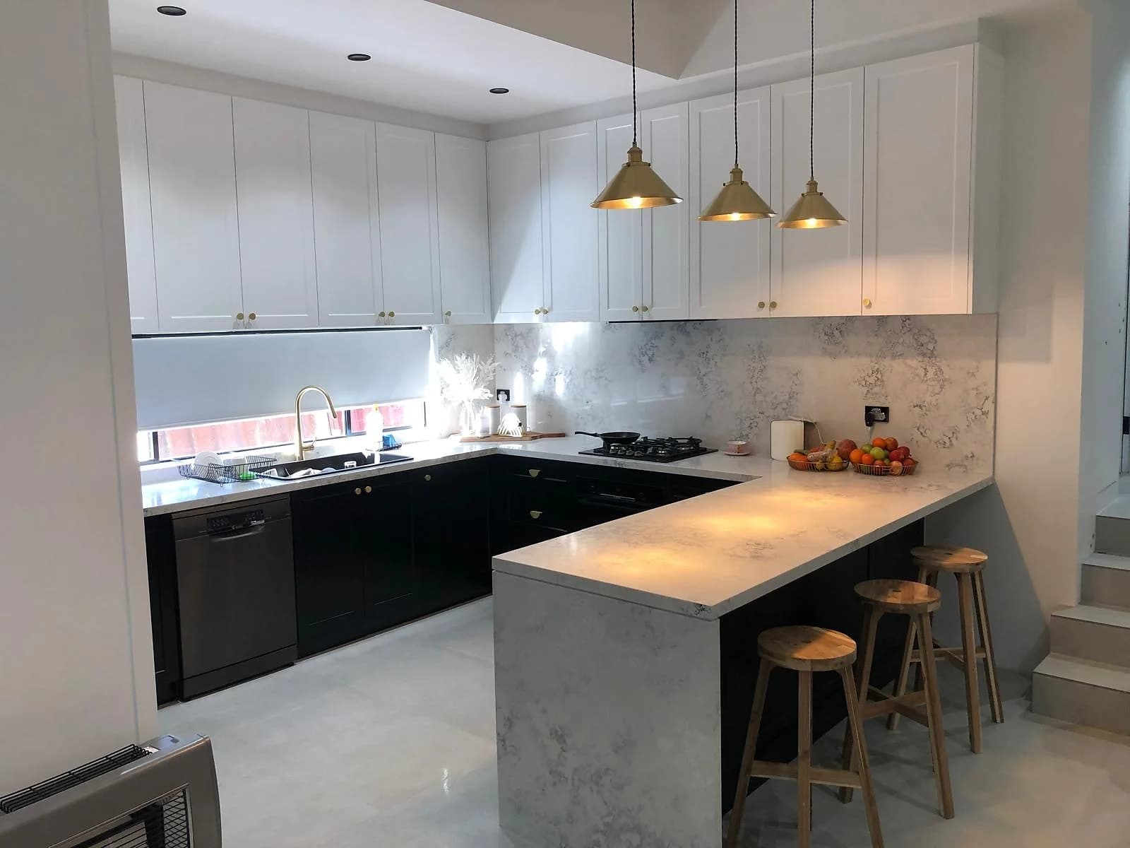 Custom kitchen cabinetry and surfaces from the H&R Kitchens portfolio