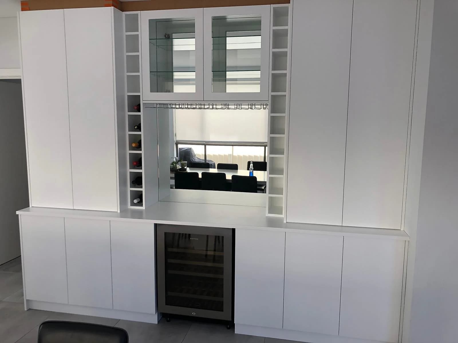 Custom entertainment joinery and built-in cabinetry by H&R Kitchens