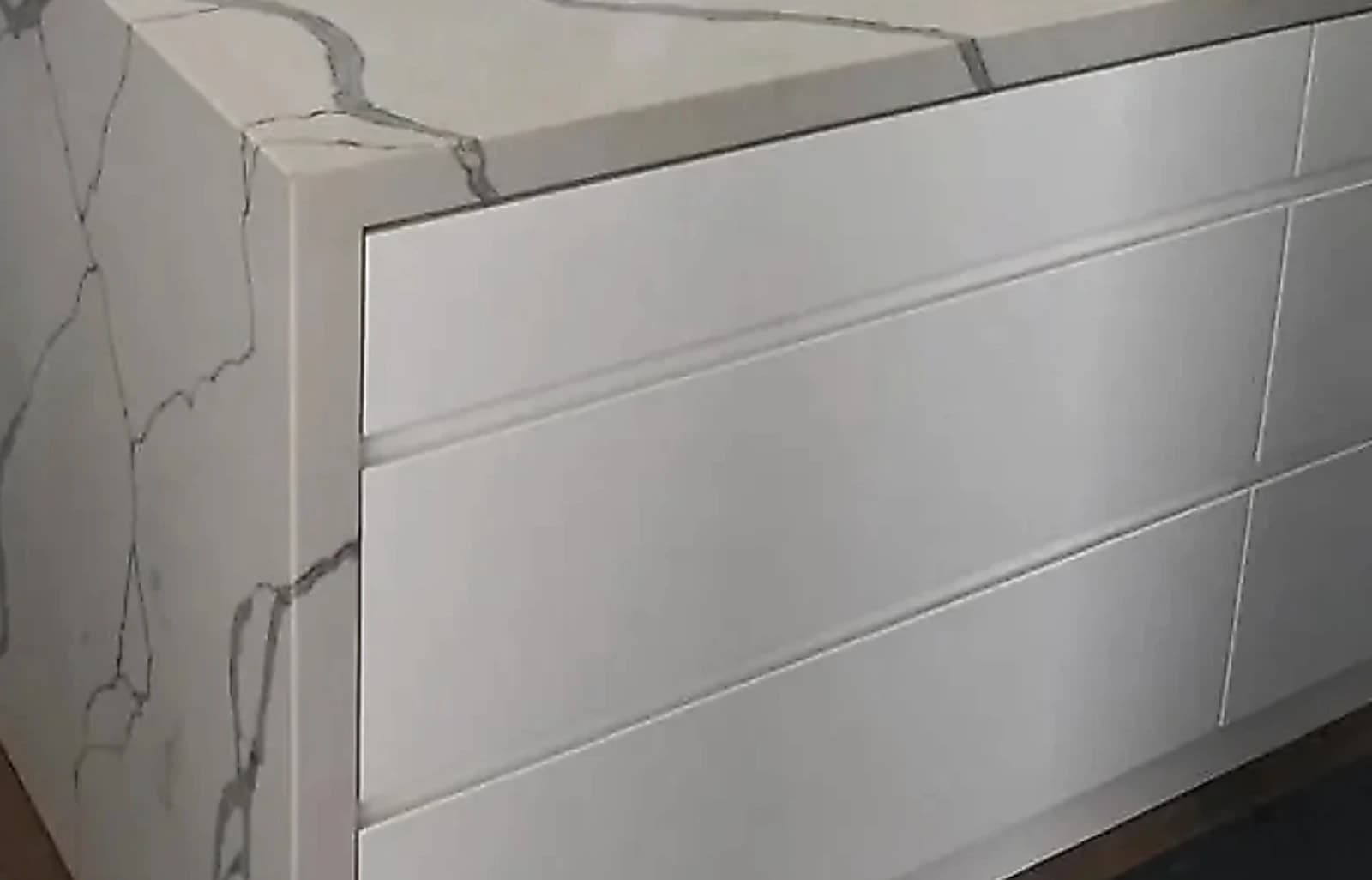 Kitchen cabinetry production detail showing made-to-measure panels in the H&R Kitchens portfolio