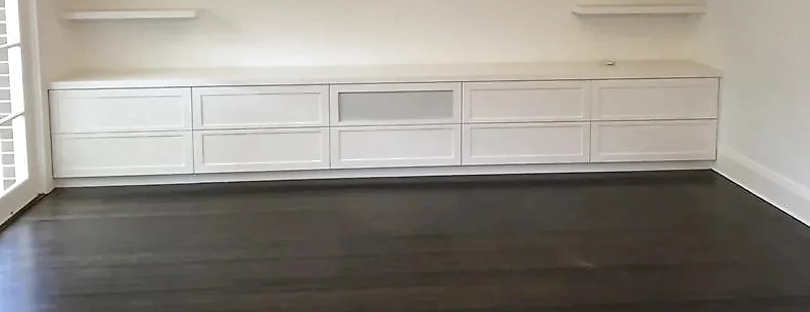 Custom entertainment joinery and built-in cabinetry by H&R Kitchens