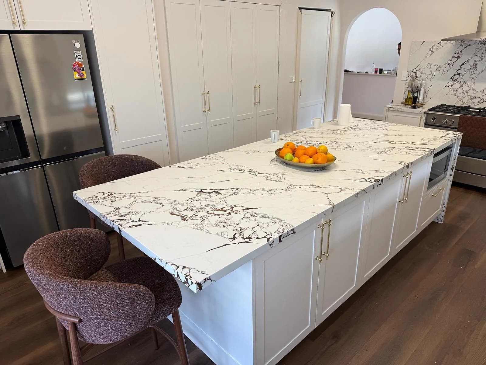 Custom kitchen cabinetry and surfaces from the H&R Kitchens portfolio